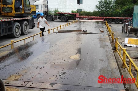 6成新120噸二手地磅